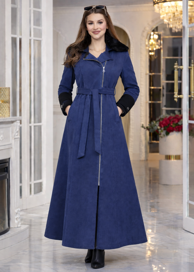 1396 مانطو شاموا  - كحلي