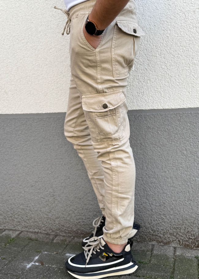 Marenz Cargo Trousers - 2005 - beige