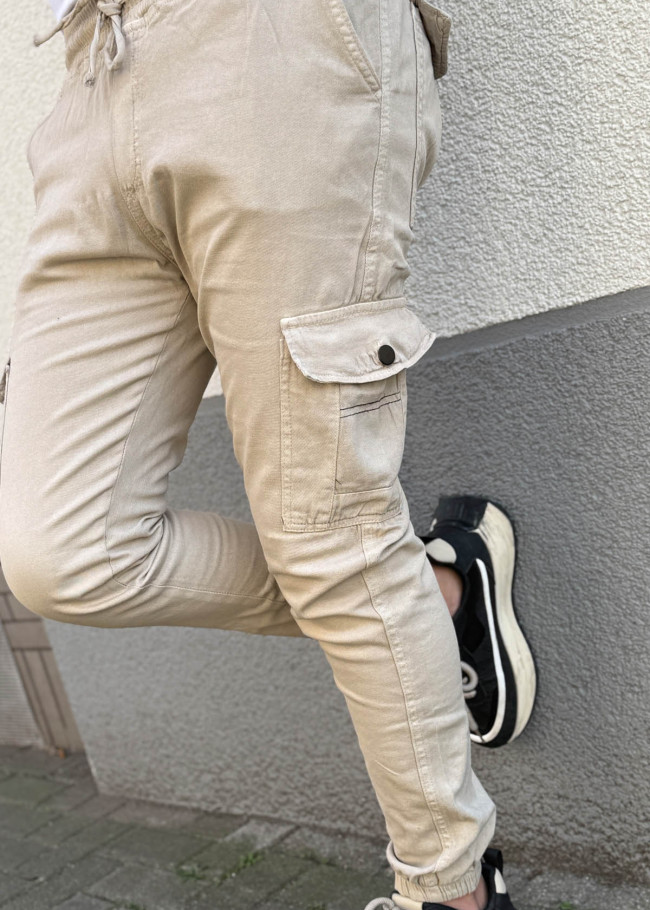 Marenz Cargo Trousers - 2005 - beige