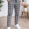 Formal - Sport - Checkered Pants | Code: 2004 - gray