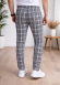 Formal - Sport - Checkered Pants | Code: 2004 - gray