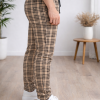 Formal - Sport - Checkered Pants | Code: 2004 - tan
