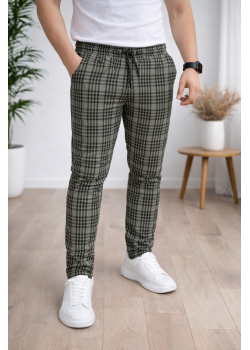 بنطلون رجالي كارو قصة سليم فت 2004 - زيتي