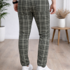 Formal - Sport - Checkered Pants | Code: 2004 - khaki