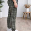 Formal - Sport - Checkered Pants | Code: 2004 - khaki
