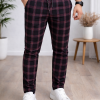 Formal - Sport - Checkered Pants | Code: 2009 - black
