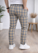 Formal - Sport - Checkered Pants | Code: 2009 - tan
