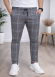 Formal - Sport - Checkered Pants | Code: 2009 - burgundy