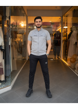 2202  بيجاما رجالي SPORT - فضي