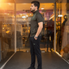 2202  بيجاما رجالي SPORT - زيتي