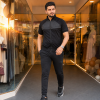 2202  بيجاما رجالي SPORT - اسود