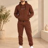 2217 بيجمة رجالي  - brown