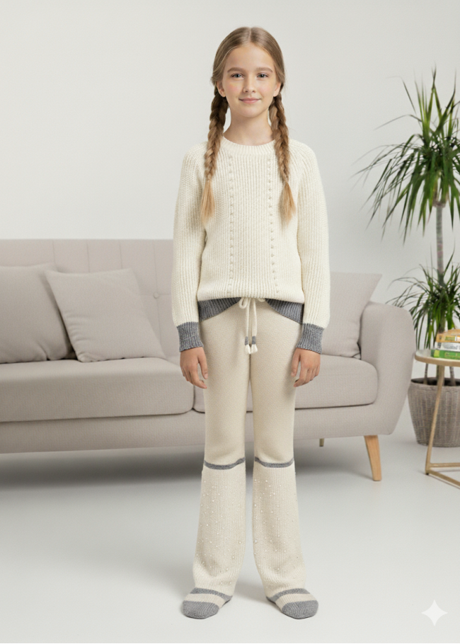 3108 بجامة تريكو لولو - سكري