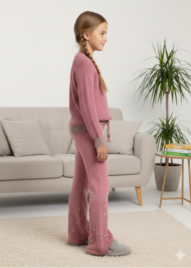 3108 بجامة تريكو لولو - فوشي