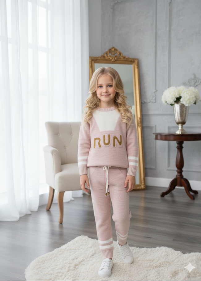 3109 بجامة تريكو RUN - زهر