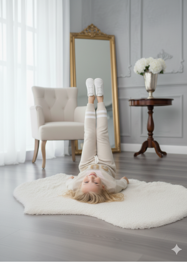 3109 بجامة تريكو RUN - بيج