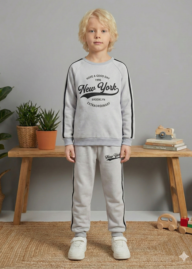 3110 بجامة 3خيط محير  - فضي