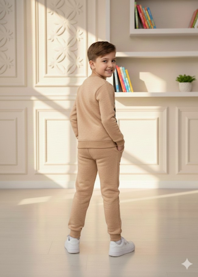 3115 بجامة صبياني ديناصور  - بيج