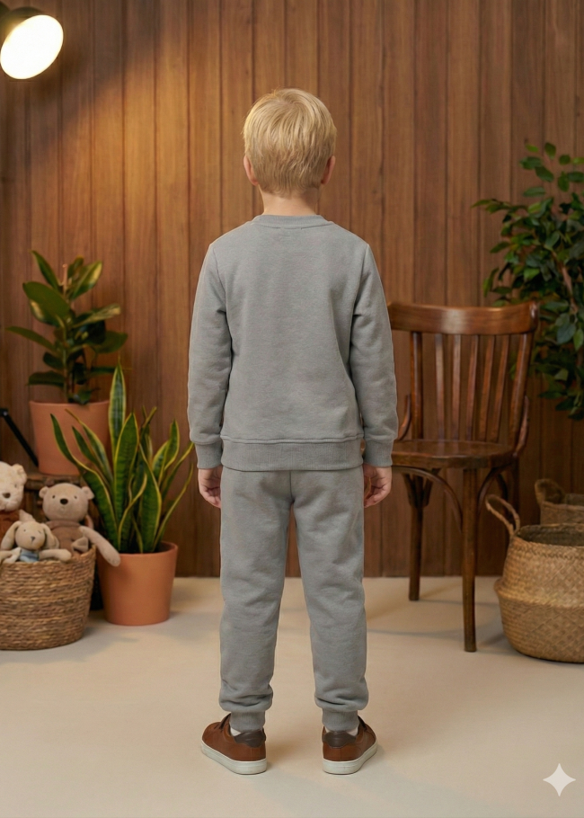 3120 بجامة ولادي لاتبكي  - فضي