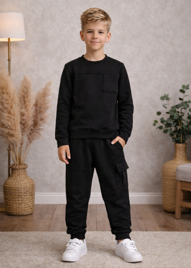 3125 بيجما ولادي جيب مارنز  - اسود