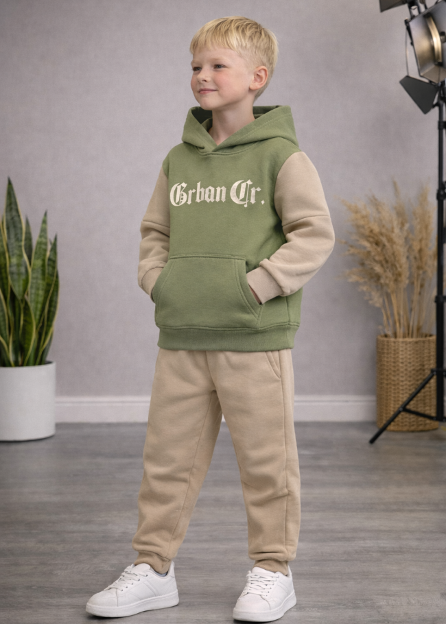 03124 بجامة صبياني كم الوان - عفني