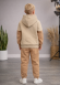 03124 بجامة صبياني كم الوان - بيج