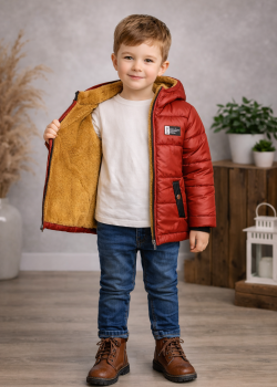 5003 جاكيت نفخ - احمر