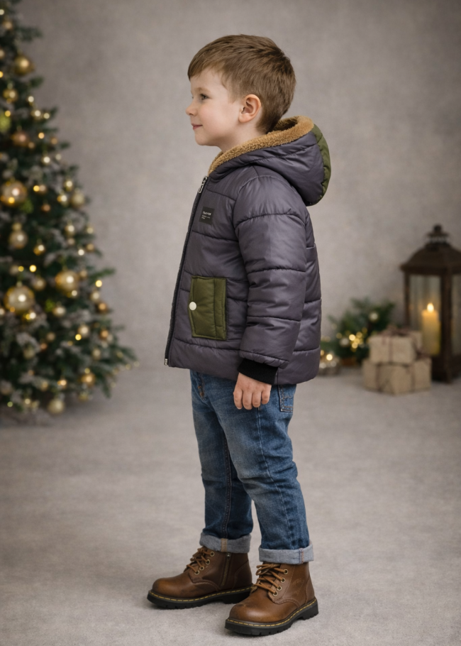 5004 جاكيت نفخ - Grau