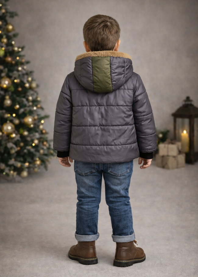 5004 جاكيت نفخ - Grau