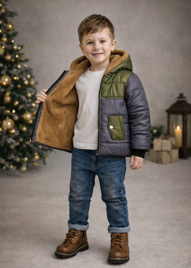 5005 جاكيت نفخ - فضي