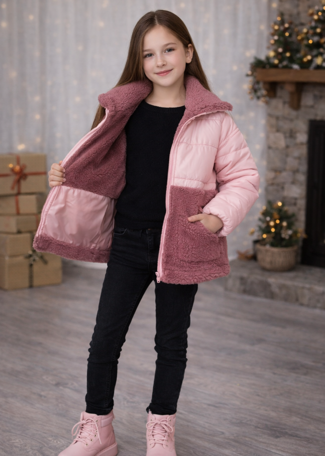 5011 جاكيت بناتي  - زهر