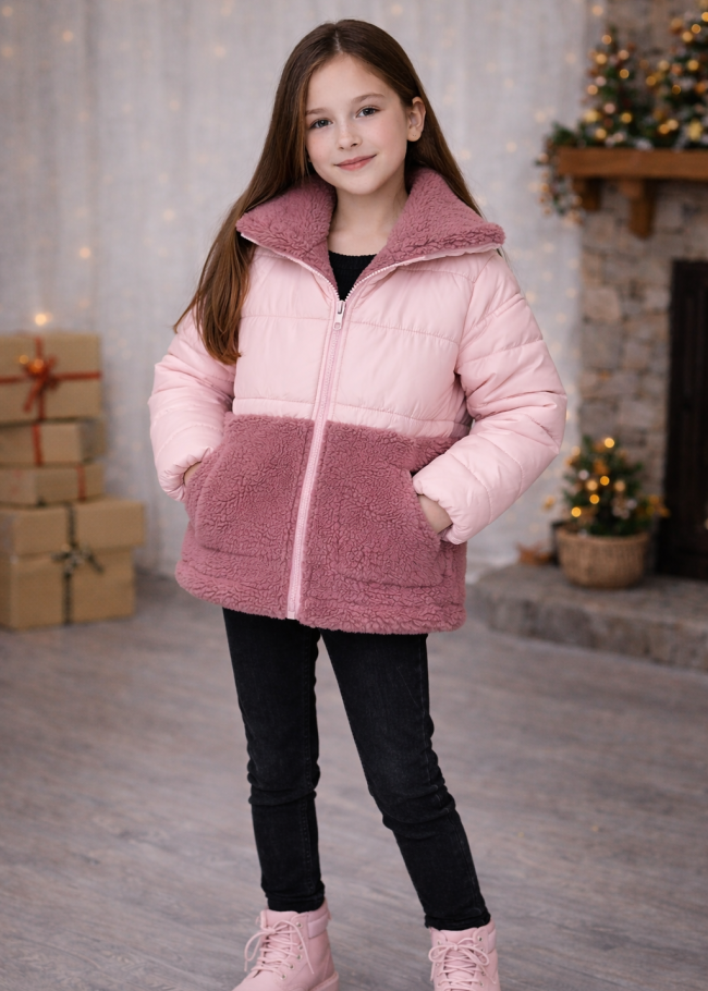 5011 جاكيت بناتي  - زهر