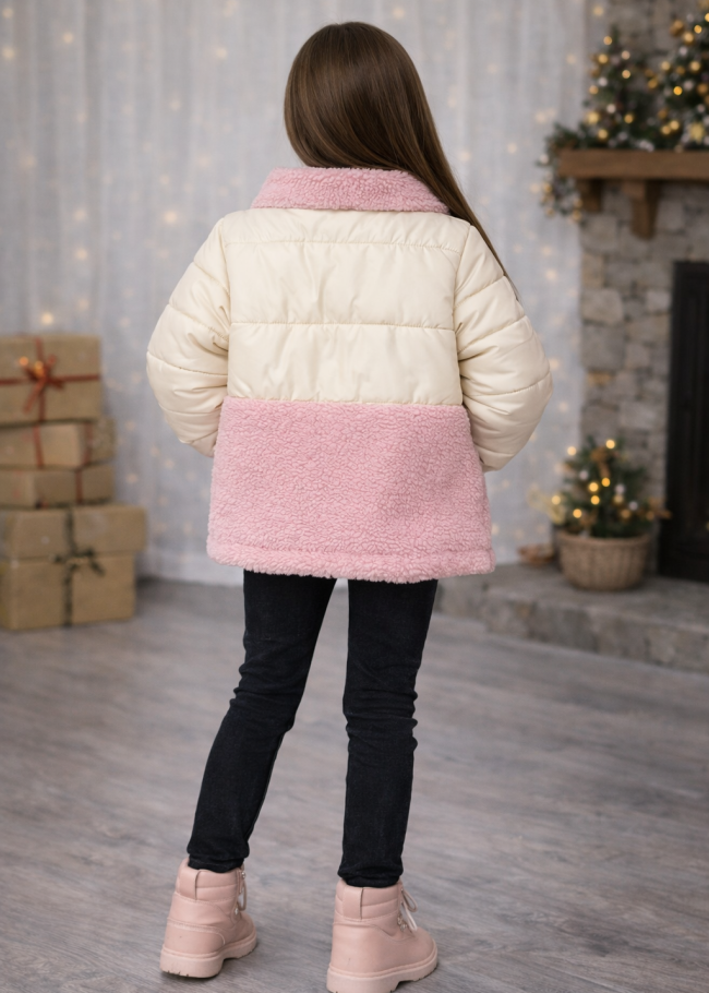 5011 جاكيت بناتي  - white