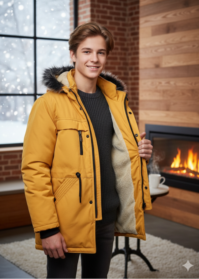 5140 جاكيت برشوت - اصفر