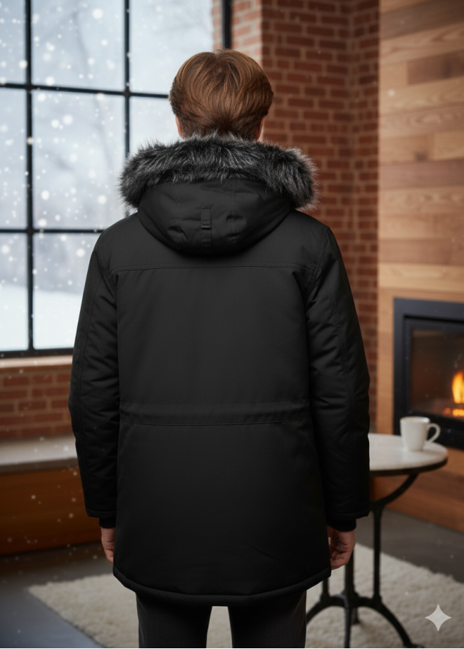 5140 جاكيت برشوت - اسود