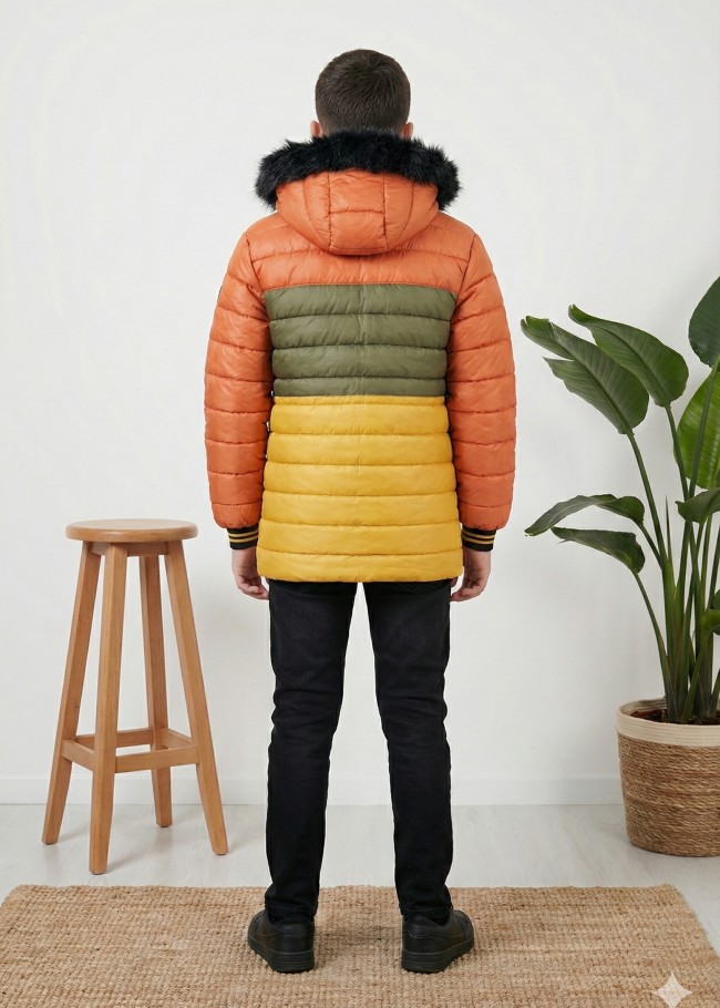 5147 جاكيت ولادي - Gelb