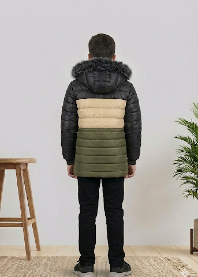 5147 جاكيت ولادي - زيتي