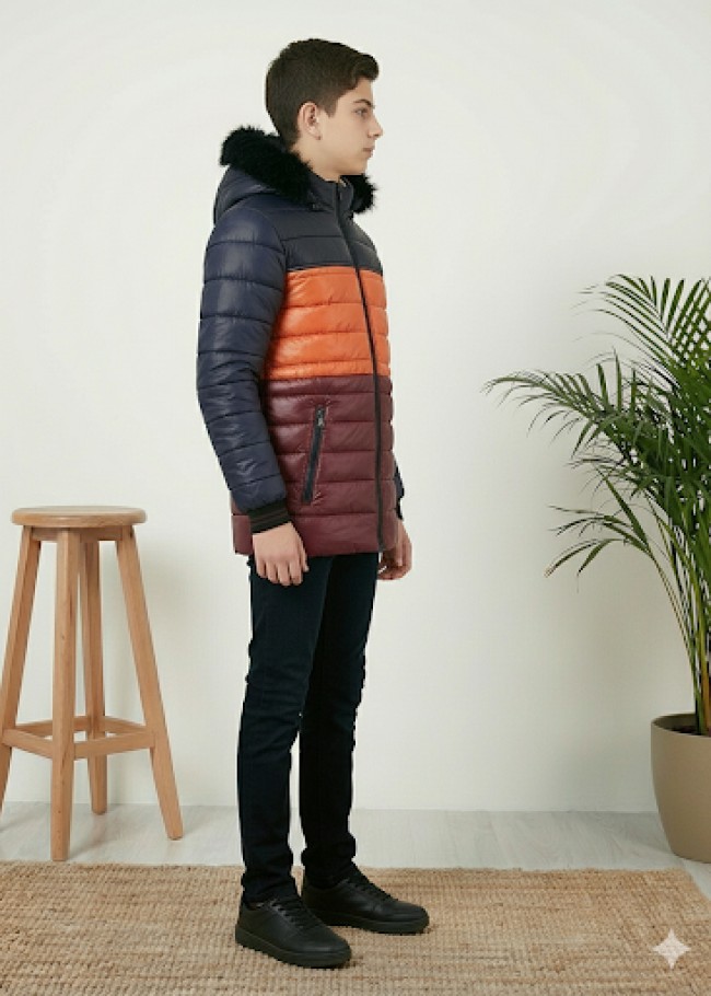 5147 جاكيت ولادي - اسود