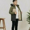 5147 جاكيت ولادي - أخضر غامق