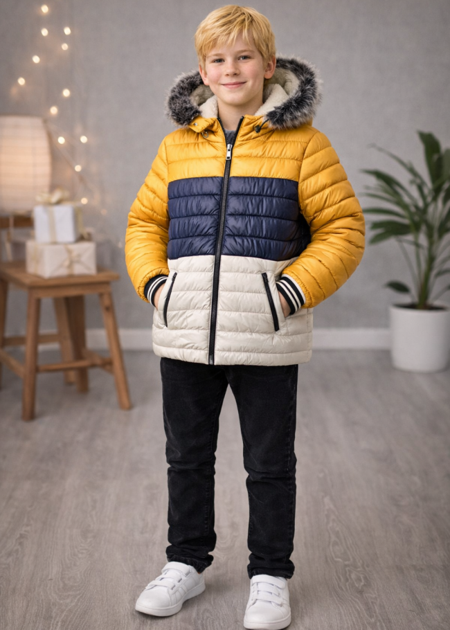 5147 جاكيت ولادي - فضي