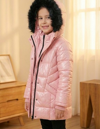 5150 جاكيت نفخ طويل  - Rosa