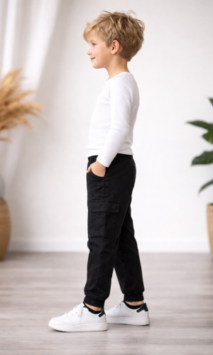 بنطلون جينز مارنز 3501  - اسود