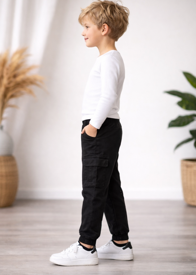 3501 بنطلون جينز مارنز  - اسود