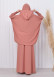 Muslim Hijab Dresses For Women -Standard Size Hooded Veiled Sheet 824 somon