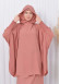 Muslim Hijab Dresses For Women -Standard Size Hooded Veiled Sheet 824 somon