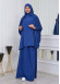 Muslim Hijab Dresses For Women -Standard Size Hooded Veiled Sheet 824 - teal