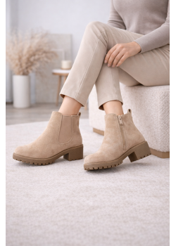 بوط كاحل شامواه بنعل سميك 6307 - شوكو