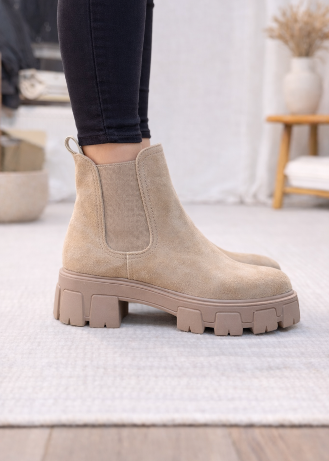 6308 حذاء نسائي شاموا - beige