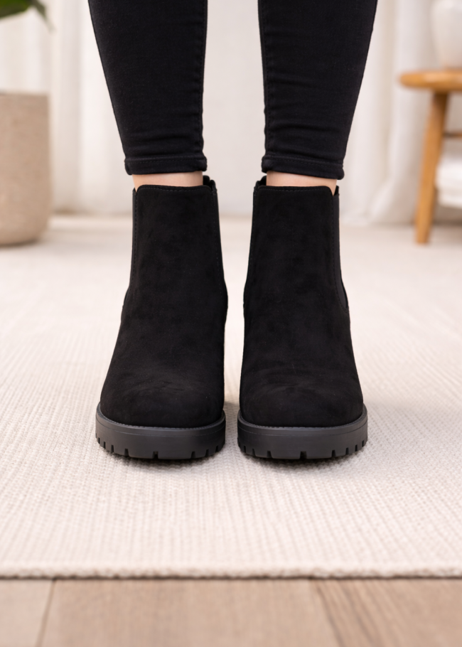 6309 حذاء نسائي شاموا - Schwarz