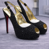 6311 حذاء نسائي ستراس - black